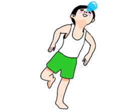 Sleepy man, Nemuo sticker #8331040