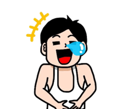 Sleepy man, Nemuo sticker #8331045