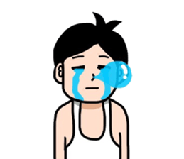 Sleepy man, Nemuo sticker #8331046