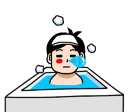 Sleepy man, Nemuo sticker #8331050