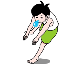 Sleepy man, Nemuo sticker #8331051