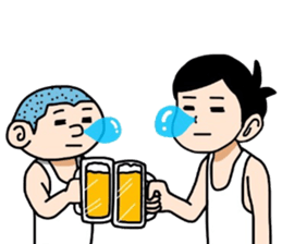 Sleepy man, Nemuo sticker #8331060