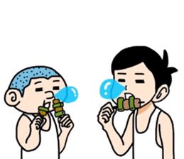 Sleepy man, Nemuo sticker #8331061