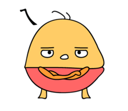 little egg cake sticker #8331238