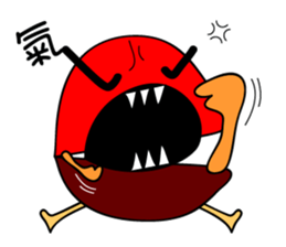 little egg cake sticker #8331243