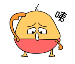 little egg cake sticker #8331251