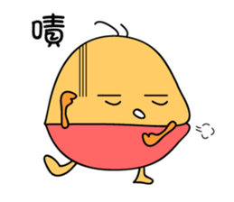 little egg cake sticker #8331252