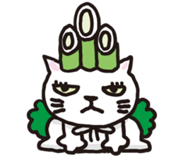 white cats of Yoshisyan 02 sticker #8331413