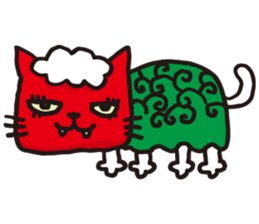 white cats of Yoshisyan 02 sticker #8331415