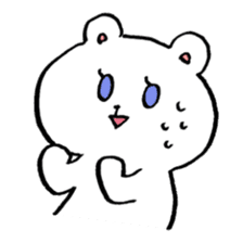 The bear likes "Yuri" and the polar bear sticker #8331604