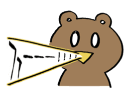 The bear likes "Yuri" and the polar bear sticker #8331611