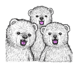 grimy bears 2 sticker #8331708