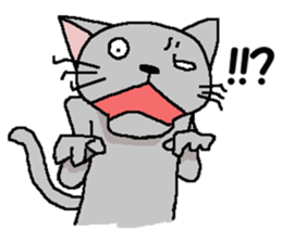 He is a cat named Gal 4 sticker #8331830