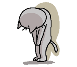 He is a cat named Gal 4 sticker #8331847