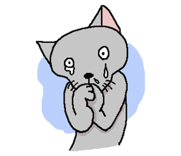 He is a cat named Gal 4 sticker #8331855