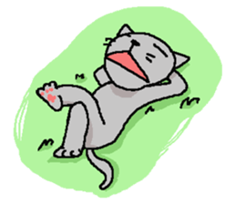 He is a cat named Gal 4 sticker #8331859