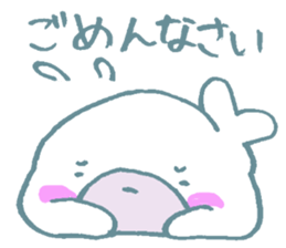 The animals which live in the ice sticker #8333647