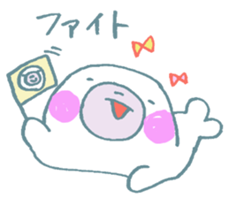 The animals which live in the ice sticker #8333653