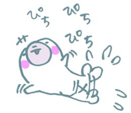 The animals which live in the ice sticker #8333673