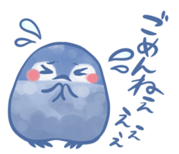 Couple of a penguin sticker #8333764