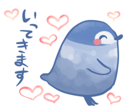 Couple of a penguin sticker #8333766