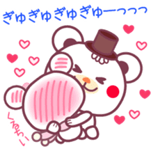 LOVE LOVE! I like you4 -Chocolate bear- sticker #8333913