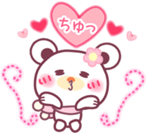 LOVE LOVE! I like you4 -Chocolate bear- sticker #8333928