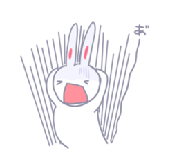 Though is a rabbit, something.4th. sticker #8334034