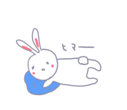 Though is a rabbit, something.4th. sticker #8334036