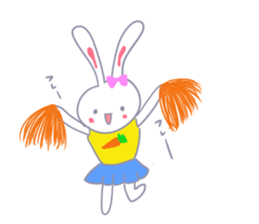 Though is a rabbit, something.4th. sticker #8334042