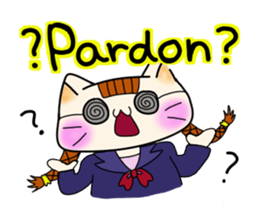 cat nya- sticker #8334170