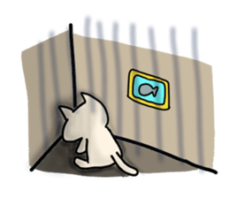 cat nya- sticker #8334180
