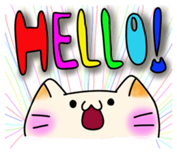 cat nya- sticker #8334184