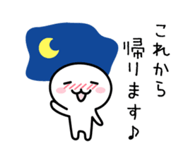 mushroom boy's winter stickers sticker #8334963