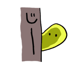 Tail of the cat ! sticker #8335623