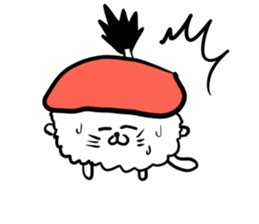 SUSHI cats sticker #8335841