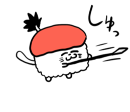 SUSHI cats sticker #8335849
