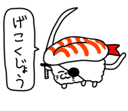 SUSHI cats sticker #8335857