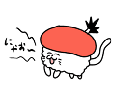 SUSHI cats sticker #8335860