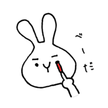 Rabbit Y 2 sticker #8336354