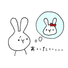 Rabbit Y 2 sticker #8336384