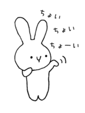 Rabbit Y 2 sticker #8336387