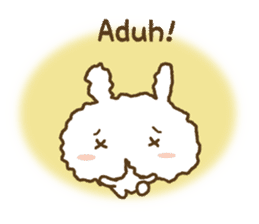 Lucu kelinci (cute rabbit) sticker #8336568