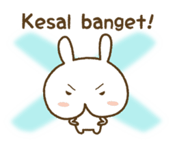 Lucu kelinci (cute rabbit) sticker #8336571