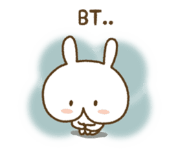 Lucu kelinci (cute rabbit) sticker #8336584