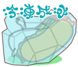 greedy egg cat sticker #8337133