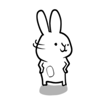 is a tabbit! sticker #8337515