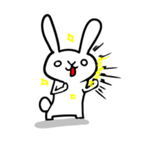 is a tabbit! sticker #8337529