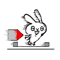 is a tabbit! sticker #8337539