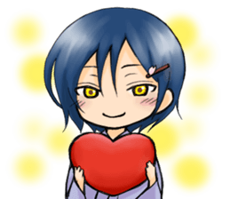 Hakama boy sticker #8337749